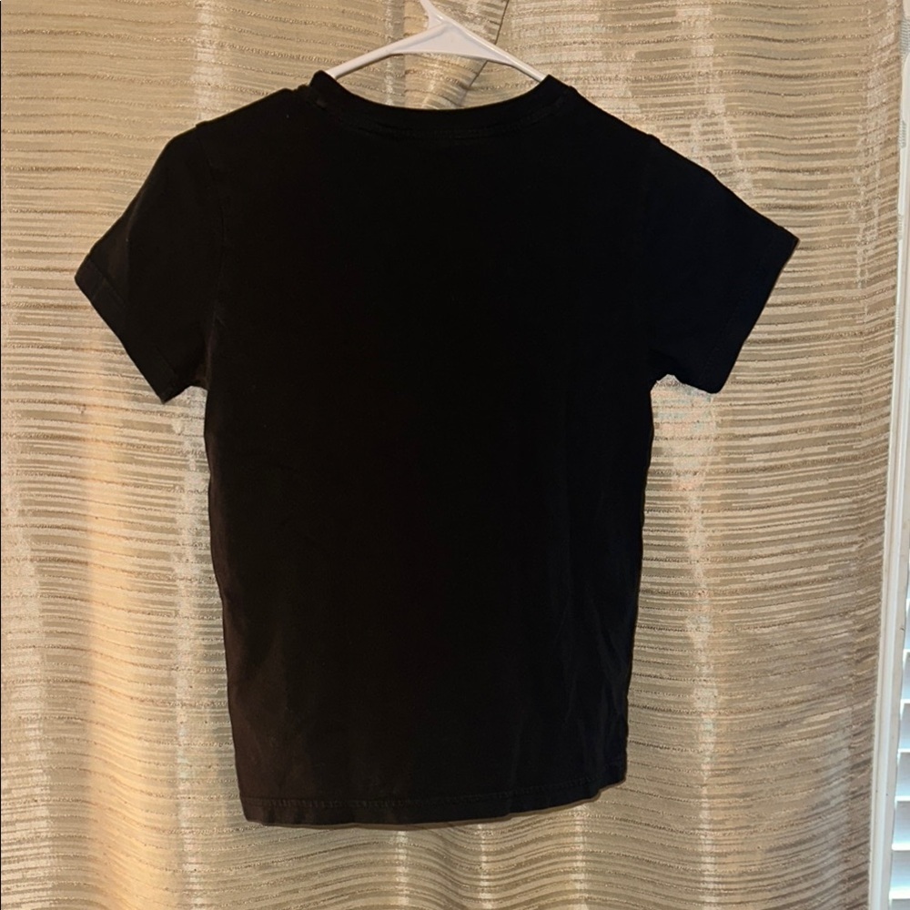 Adidas Kids Black T-Shirt Size Small - Picture 5 of 5